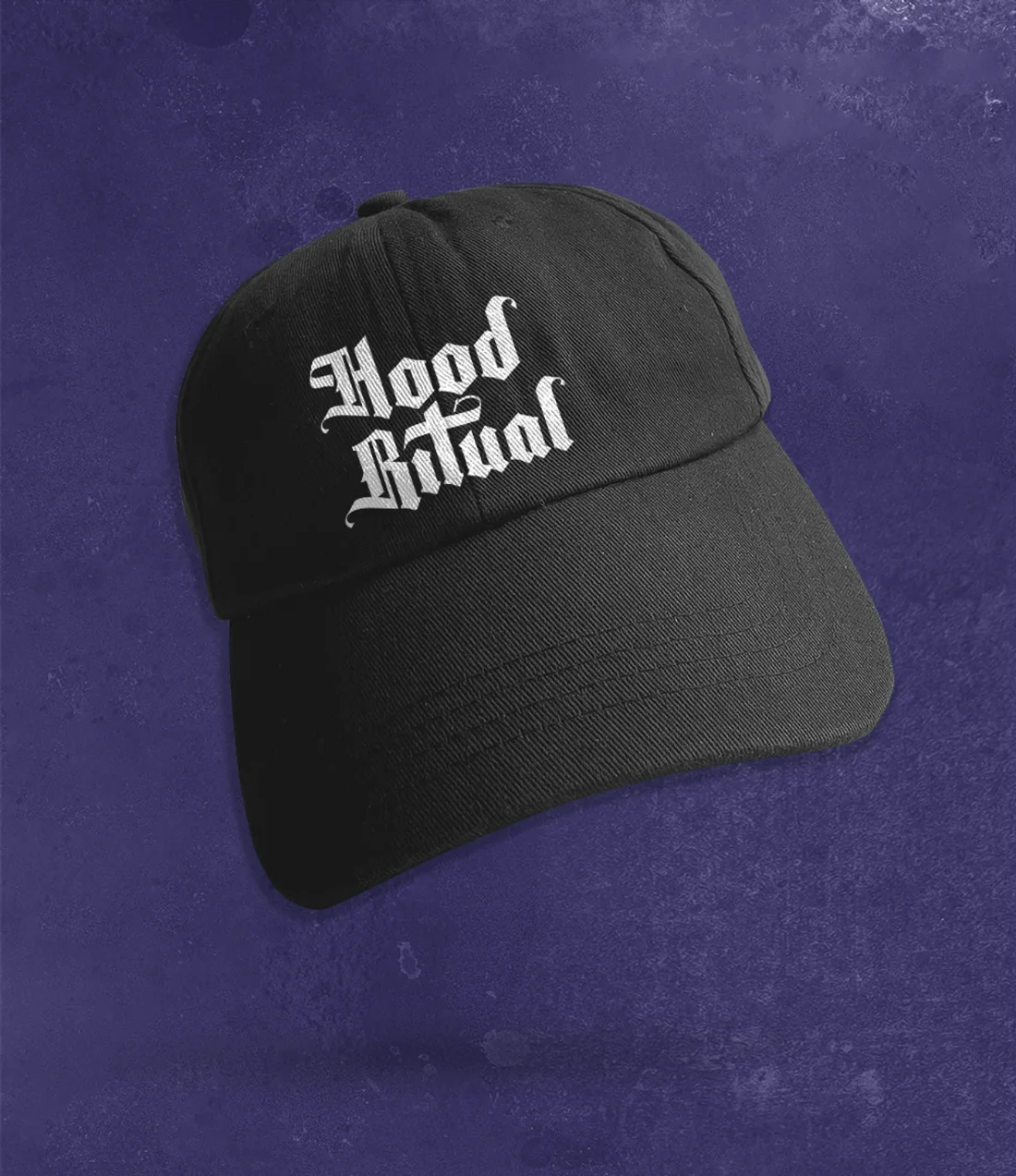 Hood Ritual blackletter cap